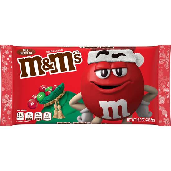 Order M&M'S Holiday Milk Chocolate Christmas Candy, 10oz Bag food online from CVS store, NESQUEHONING on bringmethat.com