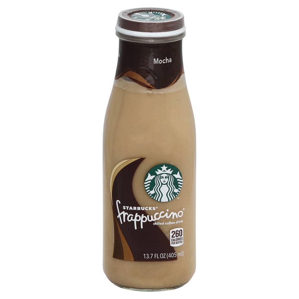 Starbucks Frappuccino Chilled Coffee Drink, Mocha (13.7 fl oz)