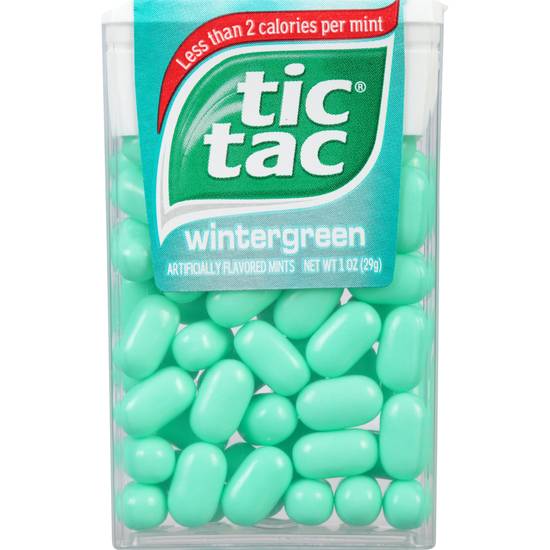 Tic tac mints wintergreen