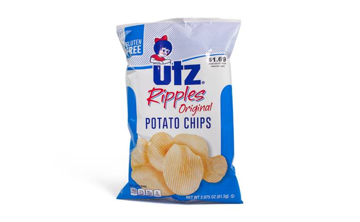 Utz Ripple Chips, 2.75 - 2.875 oz