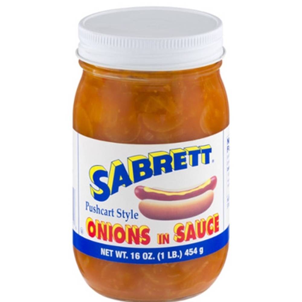 Sabrett Pushcart Style Onions in Sauce (1 lbs)