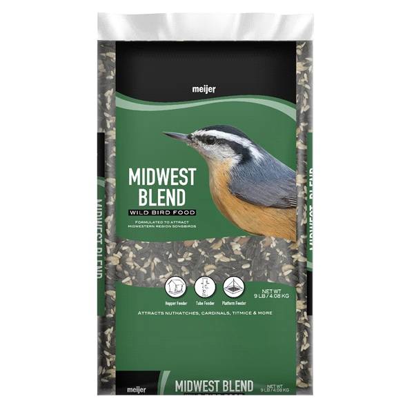 Meijer Midwest Blend Wild Bird Food, 9 lbs.