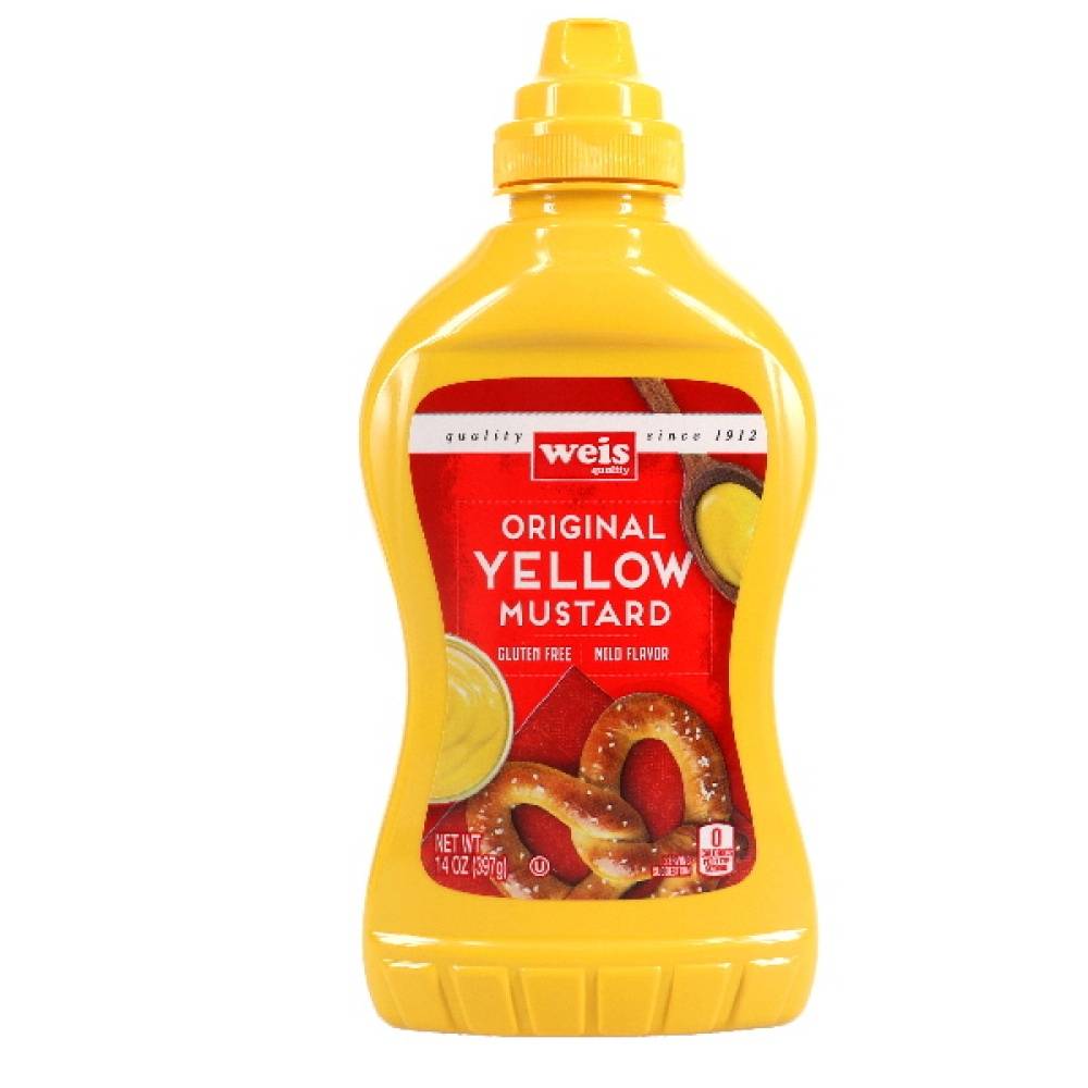 Weis Quality Mustard Original Yellow
