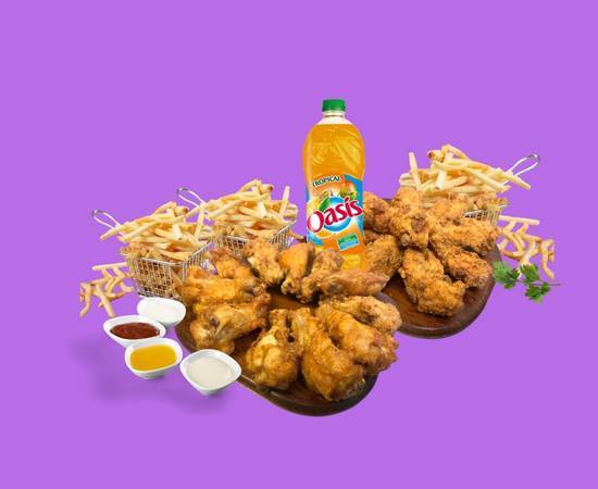 Formule DUO  (15 Tenders & 15 Wings)😋🔥🧑‍🧒‍🧒