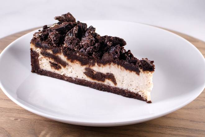 OREO® Cookie Cheesecake, slice