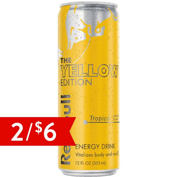 Red Bull Tropical Energy Drink 12oz