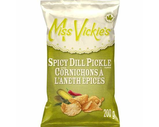 Miss Vickies Spicy Dill Pickle 200g