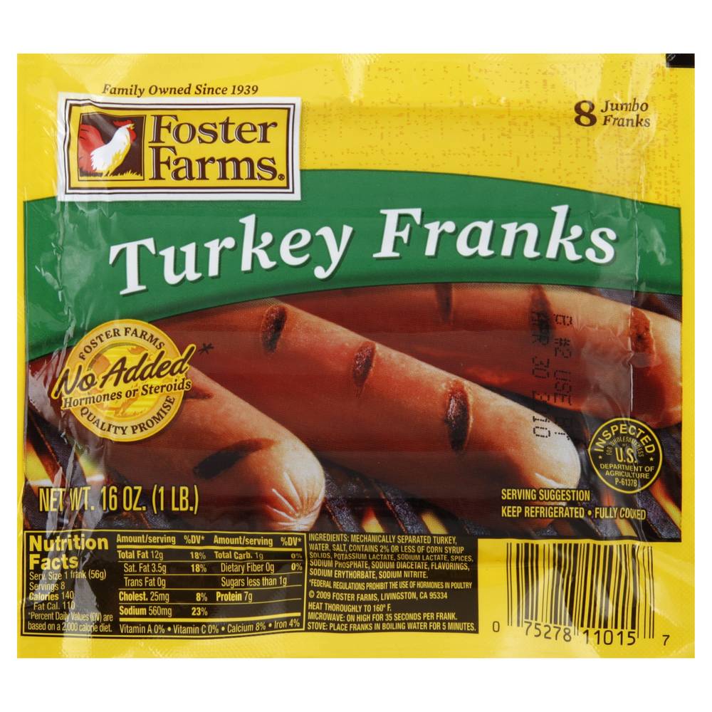 Foster Farms Turkey Franks