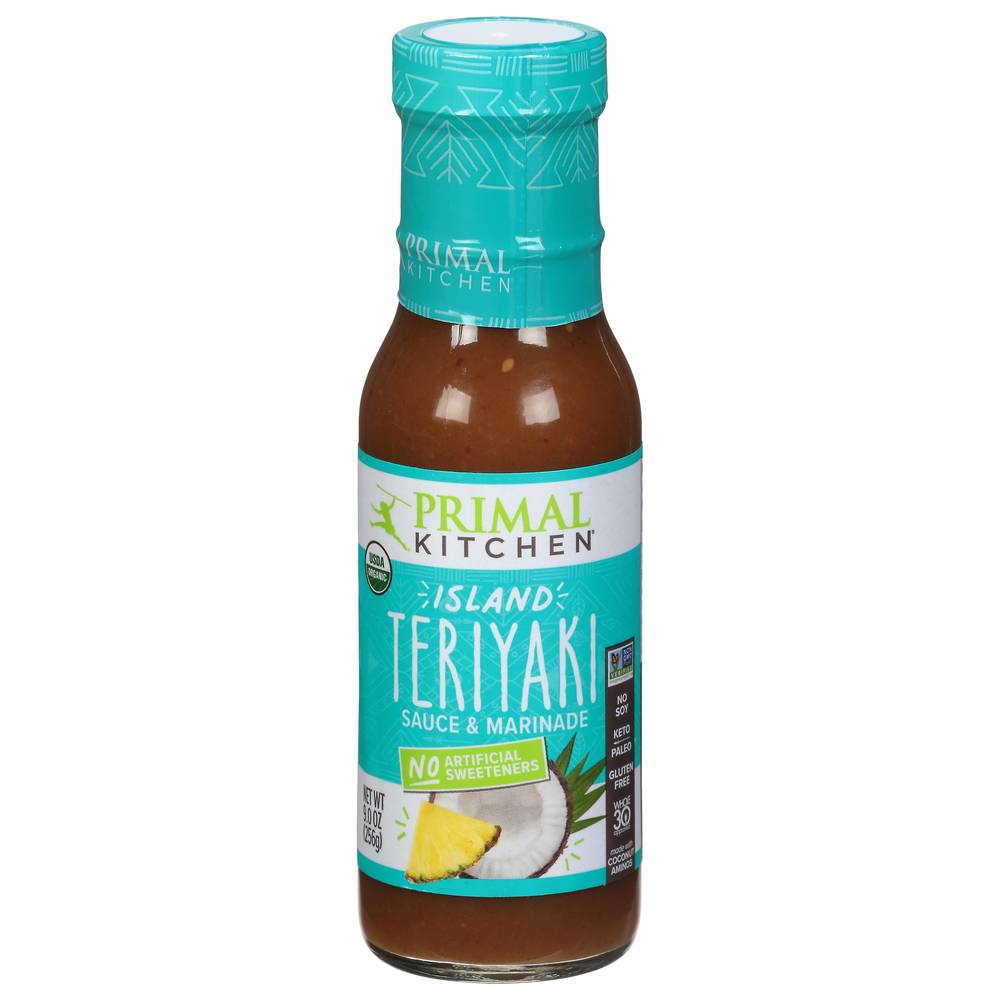 Primal Kitchen No Soy Island Teriyaki Organic Sauce and Marinade