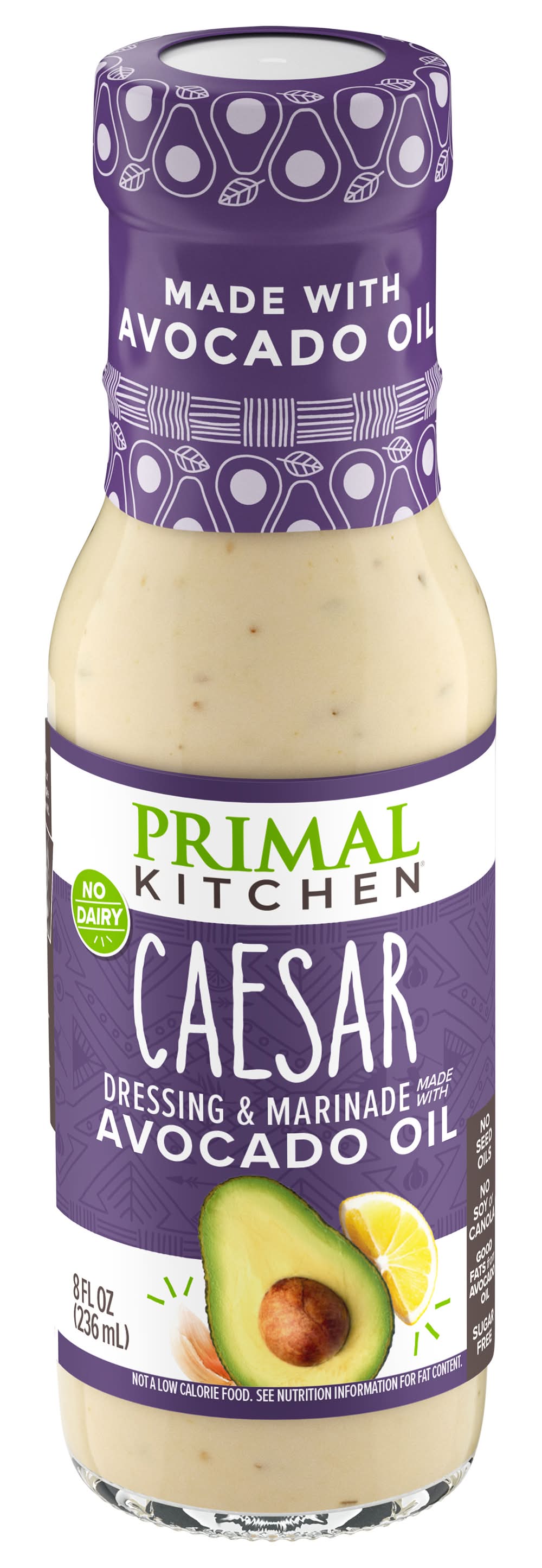 Primal Kitchen Caesar Dressing & Marinade Avocado Oil (8 fl oz)