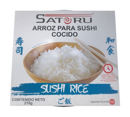 Satoru · Arroz cocido para sushi (210 g)