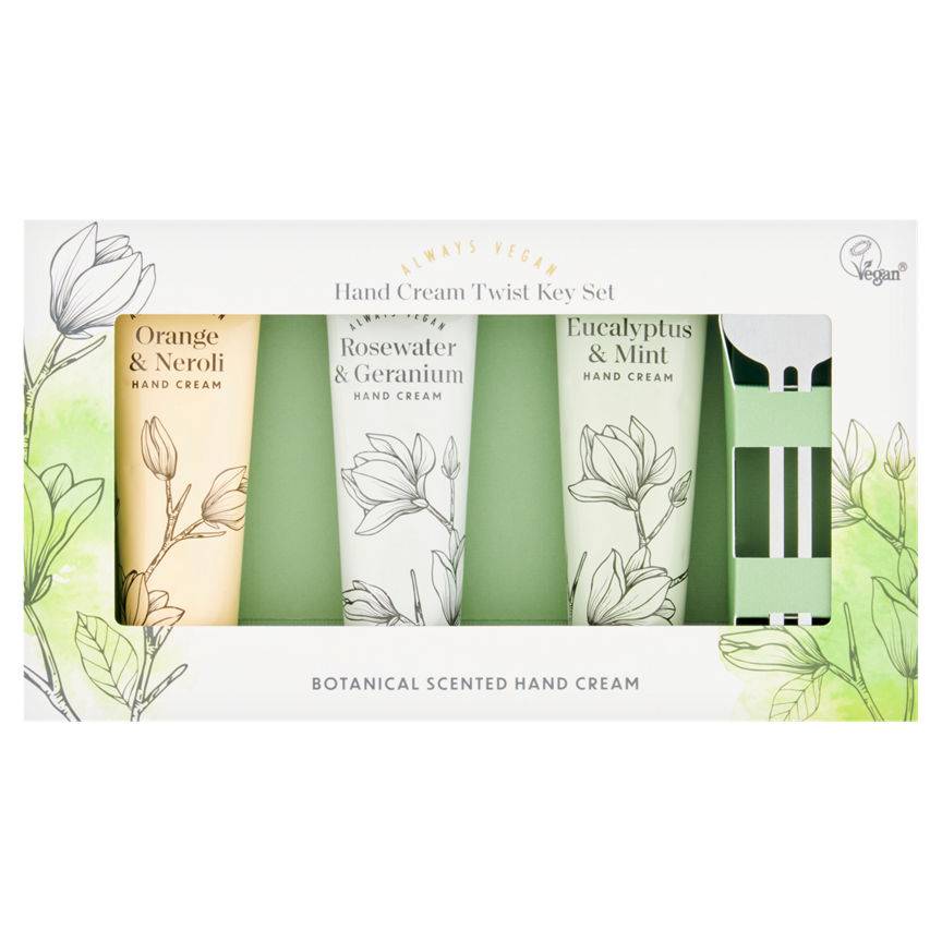 Botanical Scented Hand Cream Twist Key Set