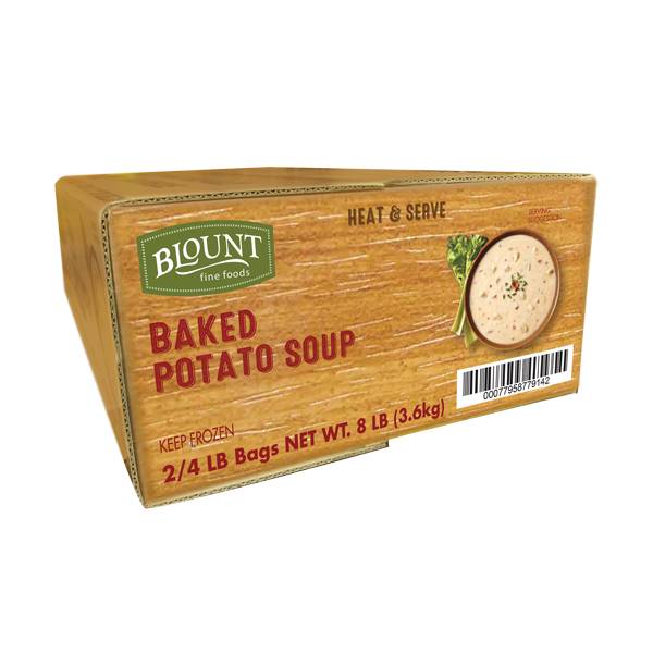 Blount Fine Foods Baked Potato Soup (8 lbs, 2 ct)