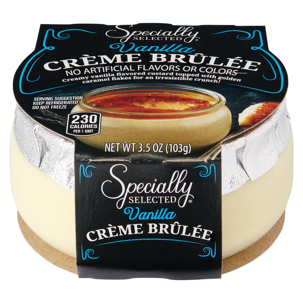 Specially Selected Creme Brulee, Vanilla (3.5 oz)