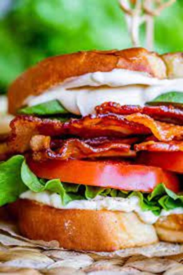 Bacon, Egg and Cheese Breakfast Sandwich