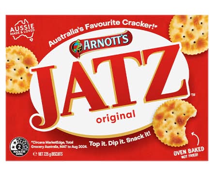 Arnott'S Jatz Original Crackers Biscuits 225G