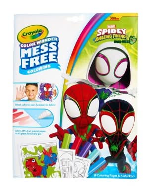 Crayola Color Wonder Mess-Free Coloring Papers & Markers Kit, Assorted