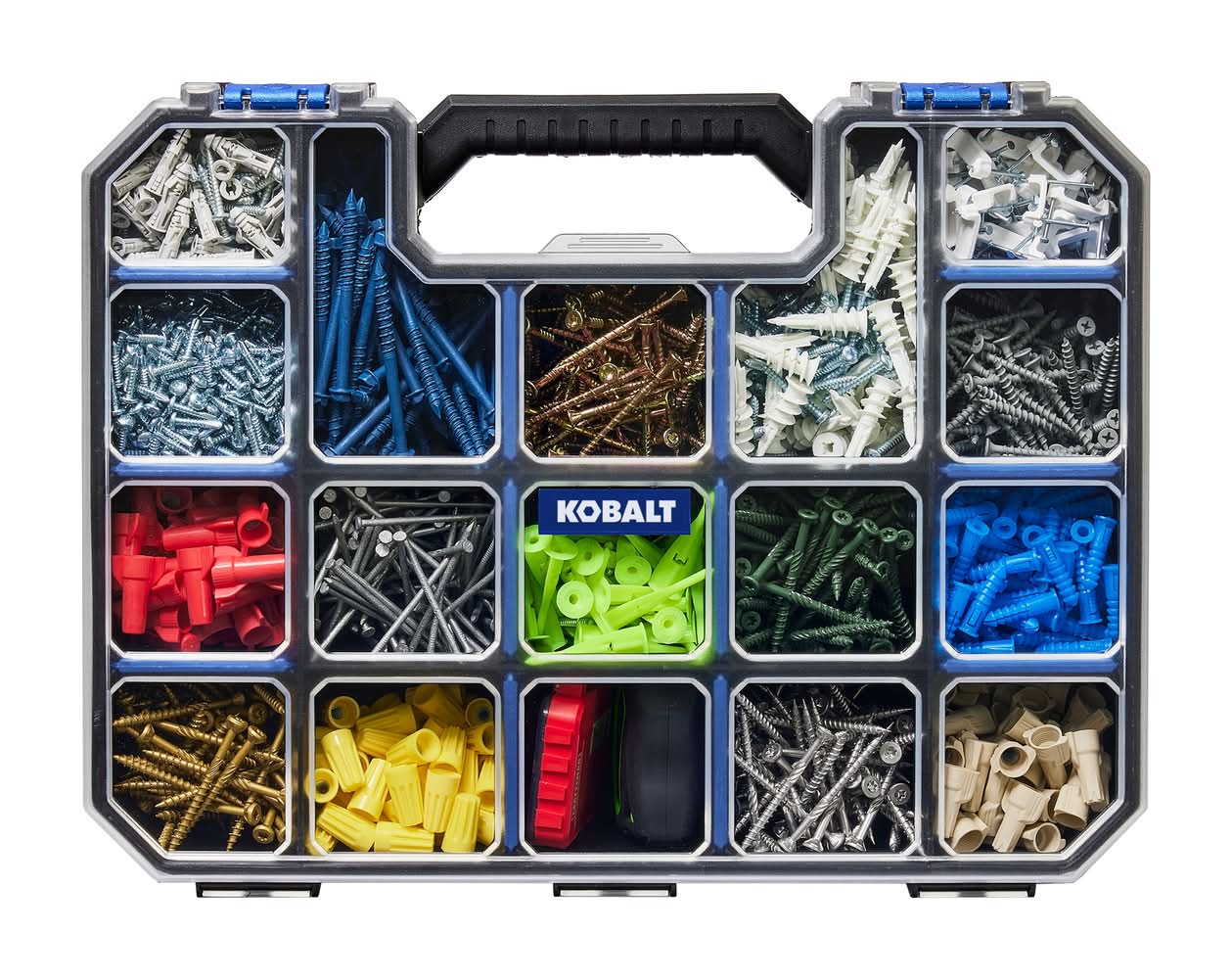 Kobalt 17-Compartment Large Plastic Small Parts Organizer