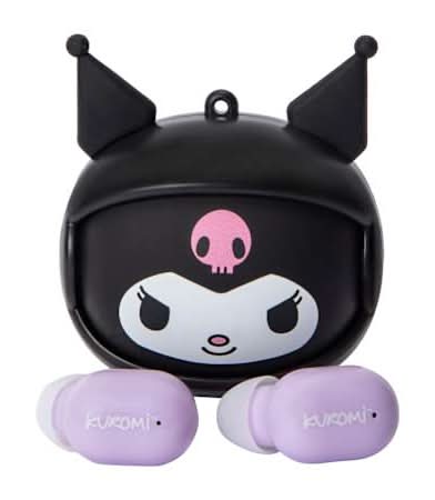 Hello Kitty And Friends® Wireless Earbuds With Rotating Charging Case Kuromi