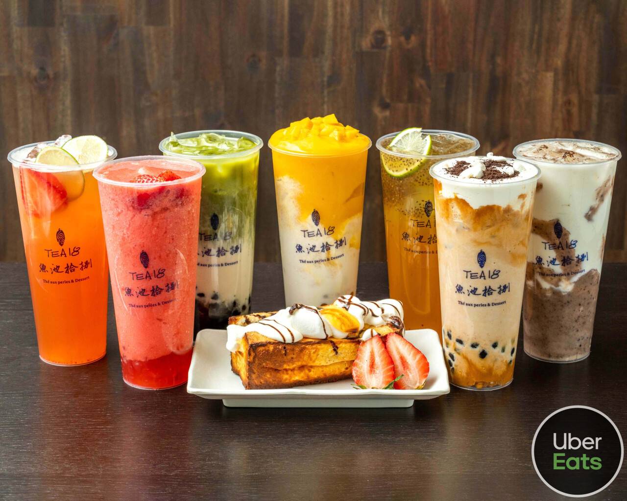 Order Tea18 bubble tea - Menu & Prices - Montreal Delivery
