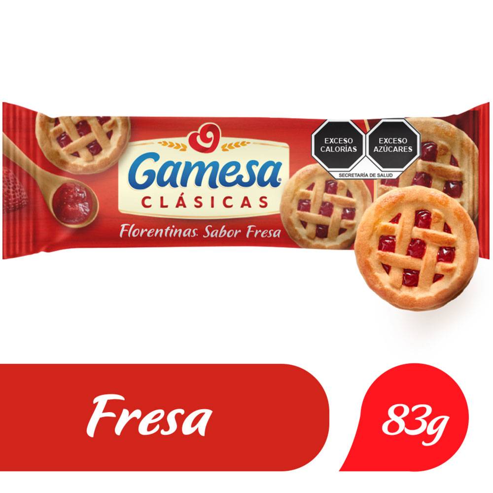 Gamesa galletas florentinas (fresa)