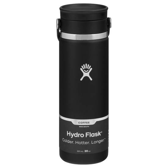 Hydro Flask 20 oz Black Wide Mouth Coffee Bottle (1 ct)