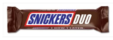 Snickers Duo Chocolate Snack Bar (83.4g)
