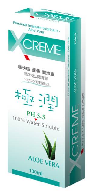 XCREME超快感 蘆薈潤滑液 100mL