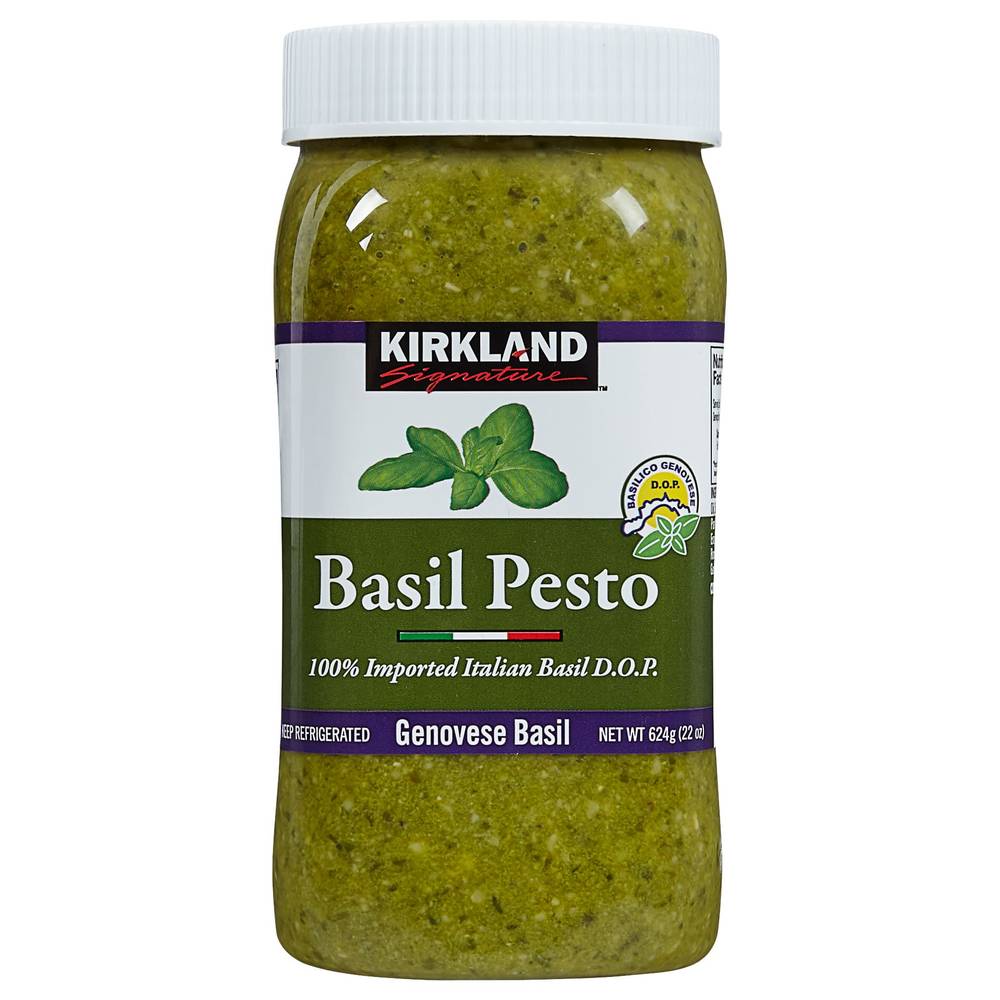Kirkland Signature Imported Basil Pesto, 22 oz