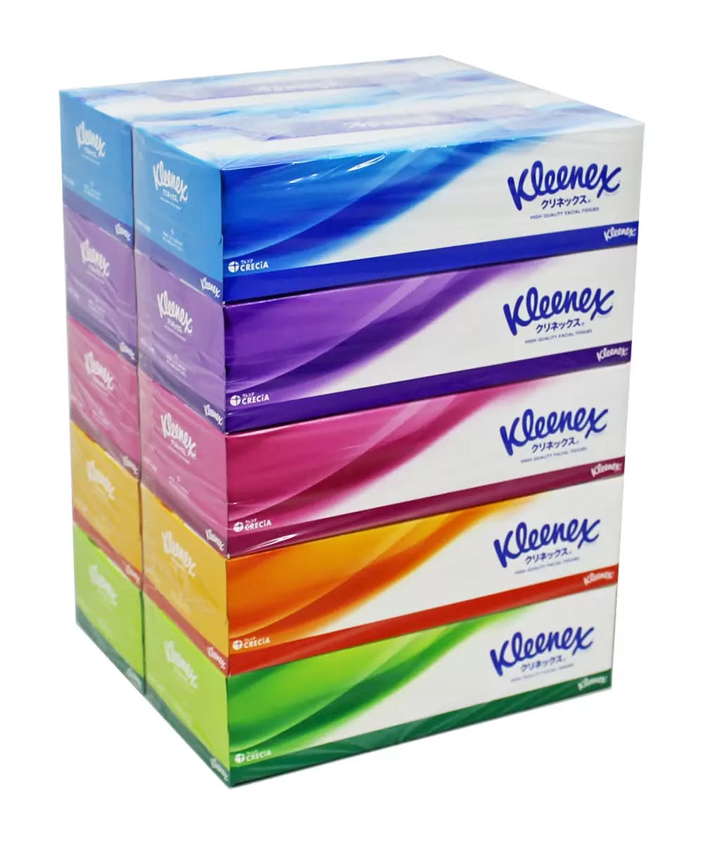 クリネックスティッシュー 180枚 x 10箱