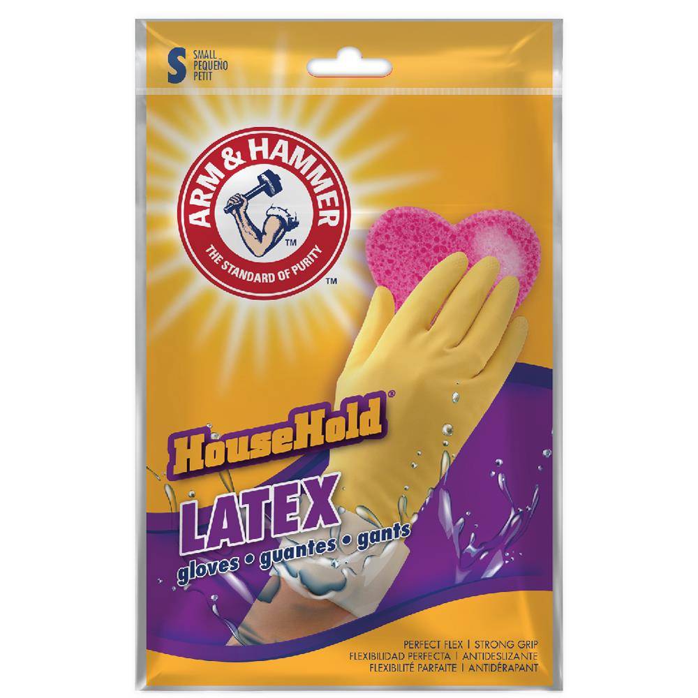 Arm & Hammer Large Latex Reusable Cleaning Gloves | AH-1276