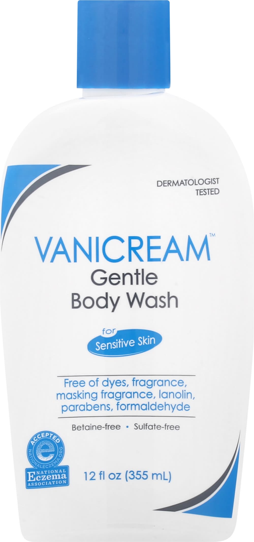 Vanicream Gentle Senstive Skin Body Wash (12 oz)