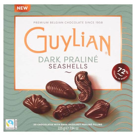 Guylian 20 Chocolates with Dark Hazelnut Praliné Filling 225g