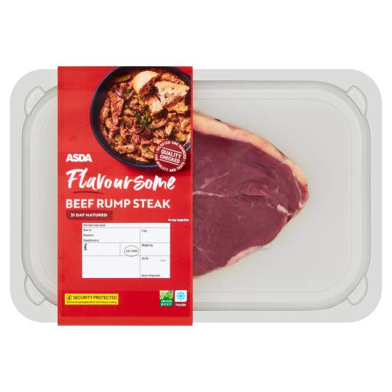 ASDA Flavoursome Beef Rump Steak (255g)