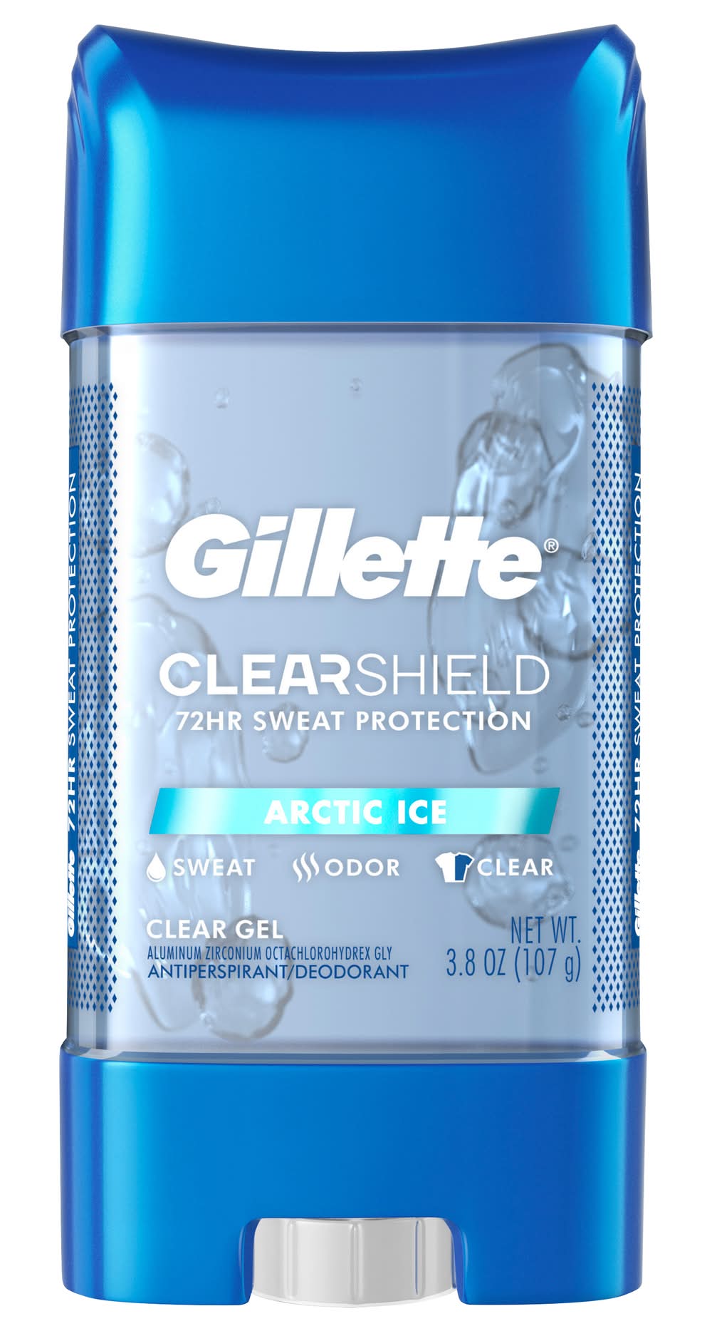 Gillette Arctic Ice Clear Gel Antiperspirant Deodorant (3.8 oz)