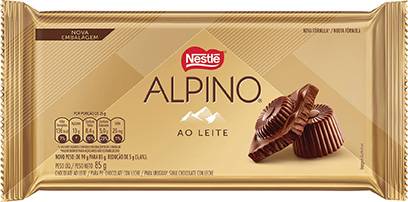 Nestlé chocolate ao leite alpino (85 g)