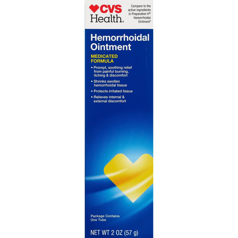 CVS Health Hemorrhoidal Ointment, 2 OZ