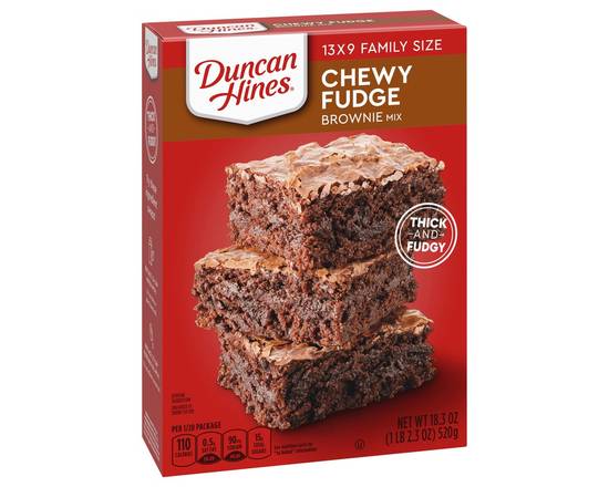 Duncan Hines · Family Size Chewy Fudge Brownie Mix (18.3 oz)