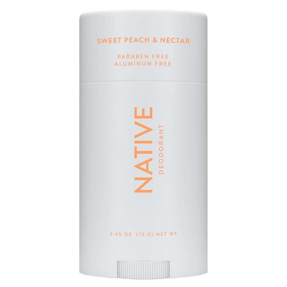 Native Deodorant, Sweet Peach - Nectar (2.65 oz)