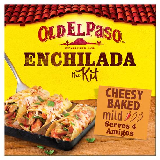 SAVE £1.00 Old El Paso Cheesy Baked Enchilada Dinner Kit 663g