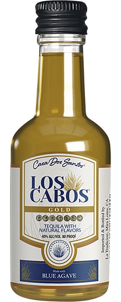 Los Cabos Blue Agave Gold Tequila (50 ml)