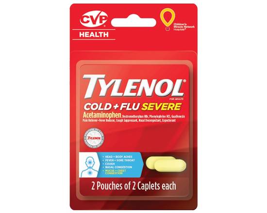 Order Tylenol Extra Strength 4pc food online from Chevron Extramile store, Antioch on bringmethat.com