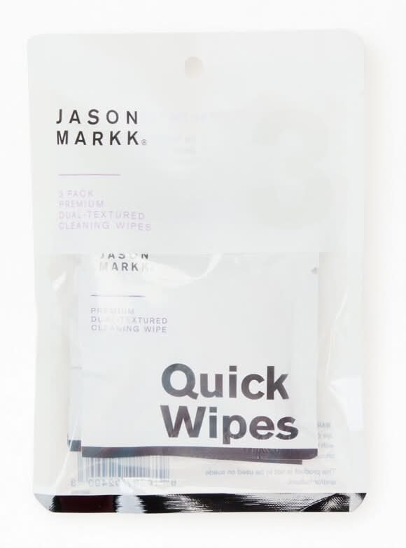 JASON MARKK 3 Pack Premium Cleaning Quick Wipes White One Size