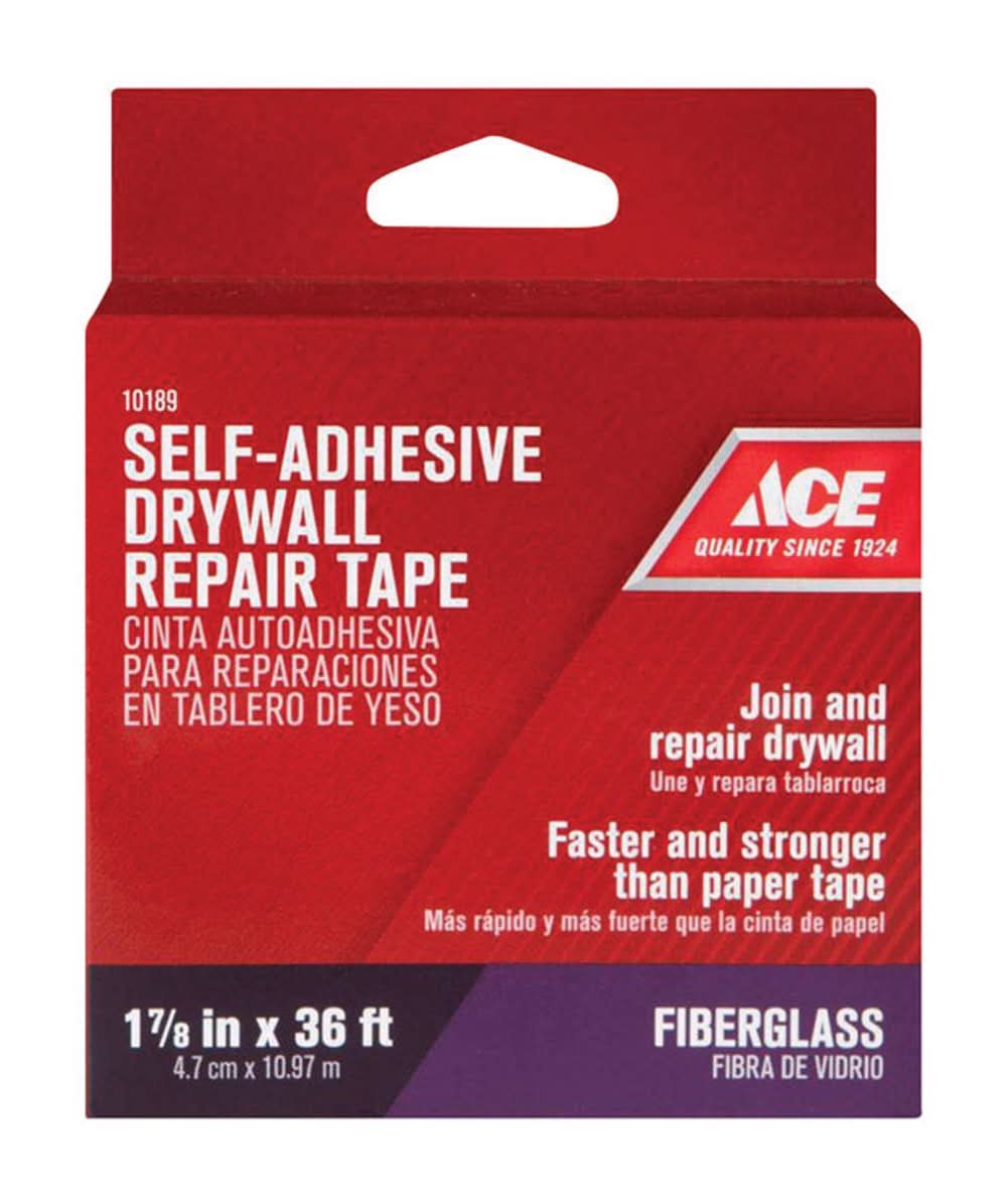 ACE 36 Ft. L X 1-7/8 In. W Fiberglass White Self Adhesive Drywall Joint Tape