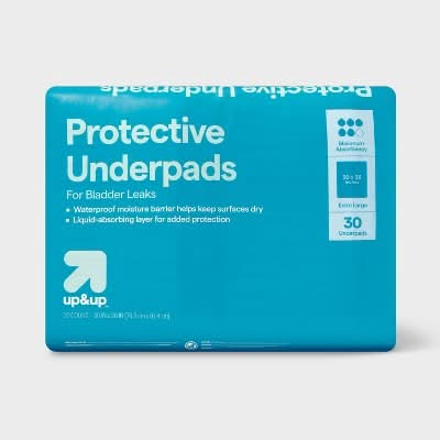 up&up Protective Bed Underpads, XL (30 ct)