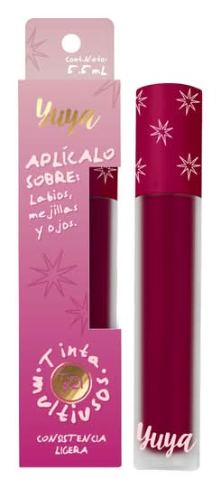 Yuya · Tinta para labios multiusos fucsia (10 g)