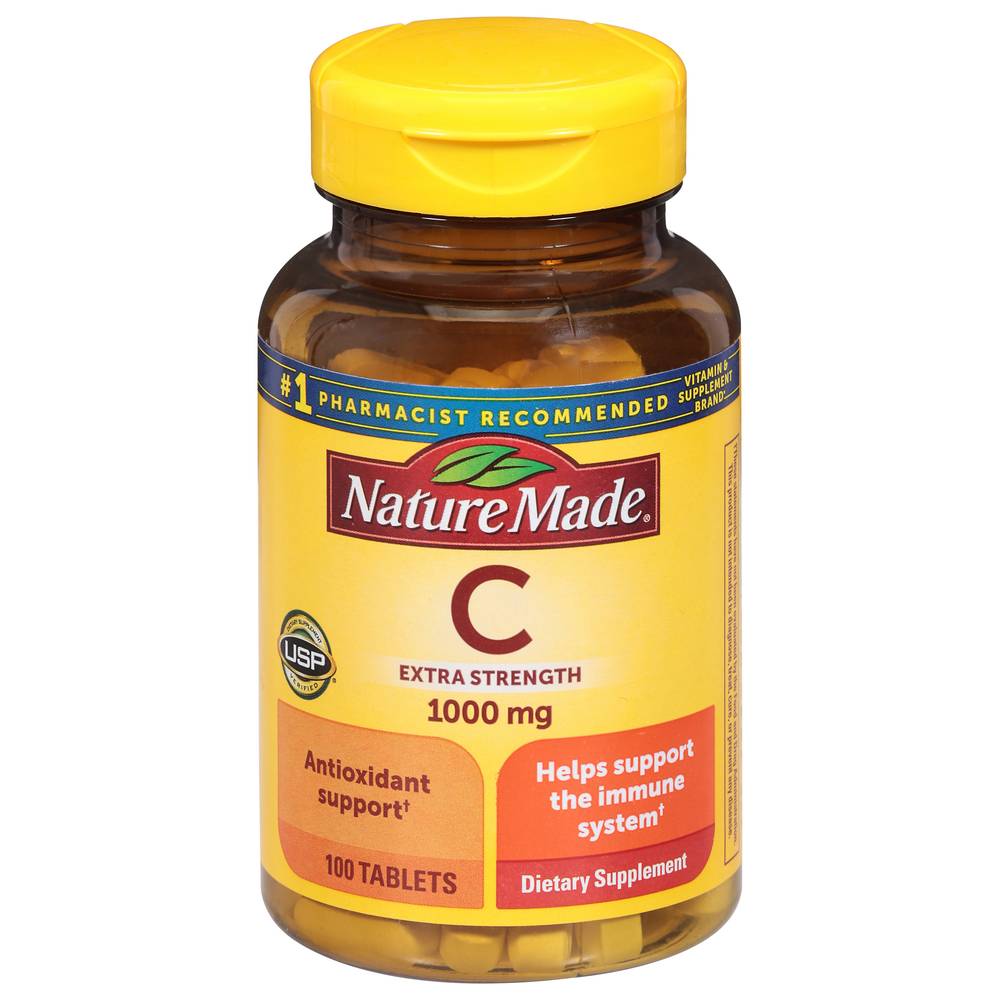 Nature Made Vitamin C Tablets 1000 mg (100 ct)