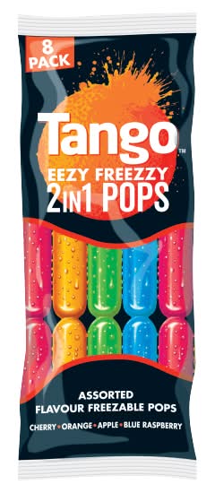 Tango 2 In 1 Freeze Pops (8 pack)