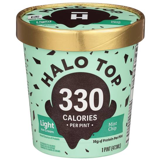 Halo Top Mint Chip Light Ice Cream