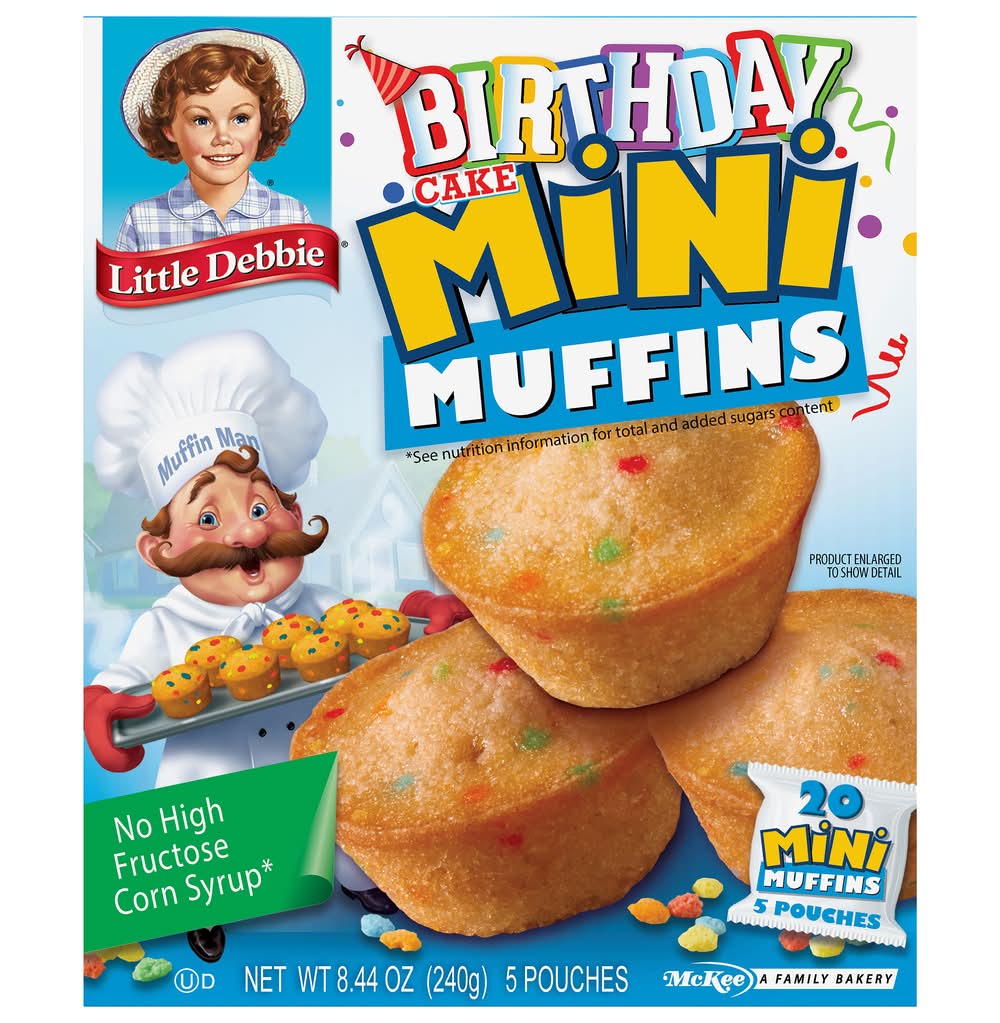 Little Debbie Birthday Cake Mini Muffins (8.5 oz)